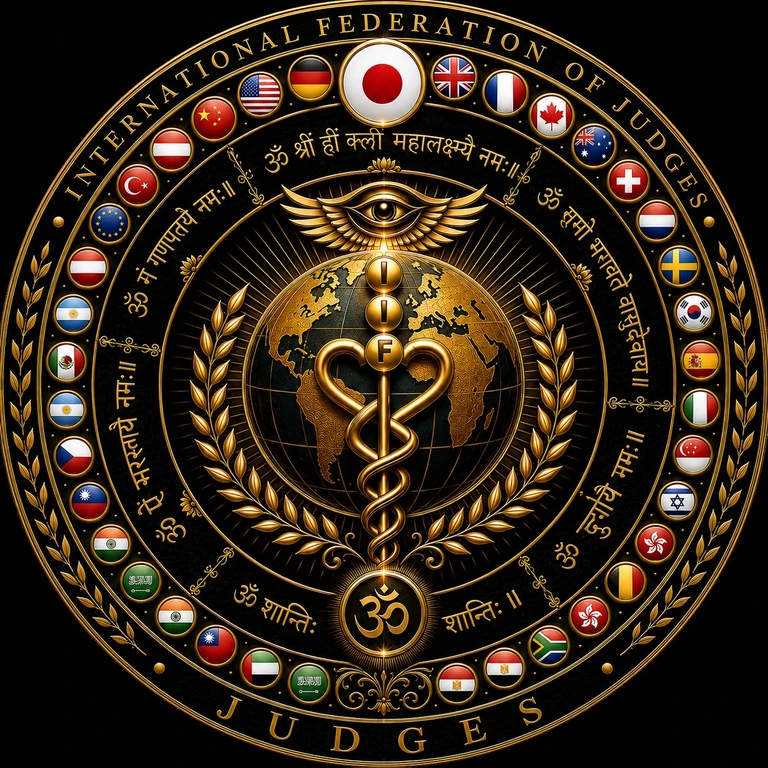 Official mark of International Judges Federation (Japan)